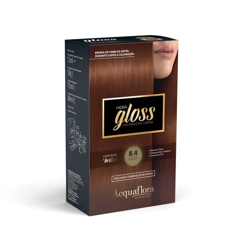 -coloracao-permanente-hidra-gloss-acquaflora-84-louro-claro-acobreado-177g