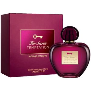 Perfume Feminino Antonio Banderas Her Secret Temptation Eau de Toilette 50ml