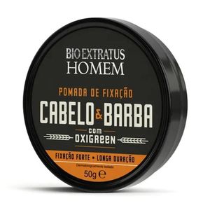 Pomada Capilar de Fixação Bio Extratus Homem Cabelo & Barba 50g