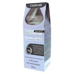 Tonalizante Capilar Hidratante C.Kamura Color Intense Cinza Corretor 100g