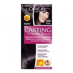 Coloração L'Oréal Casting 200 Preto