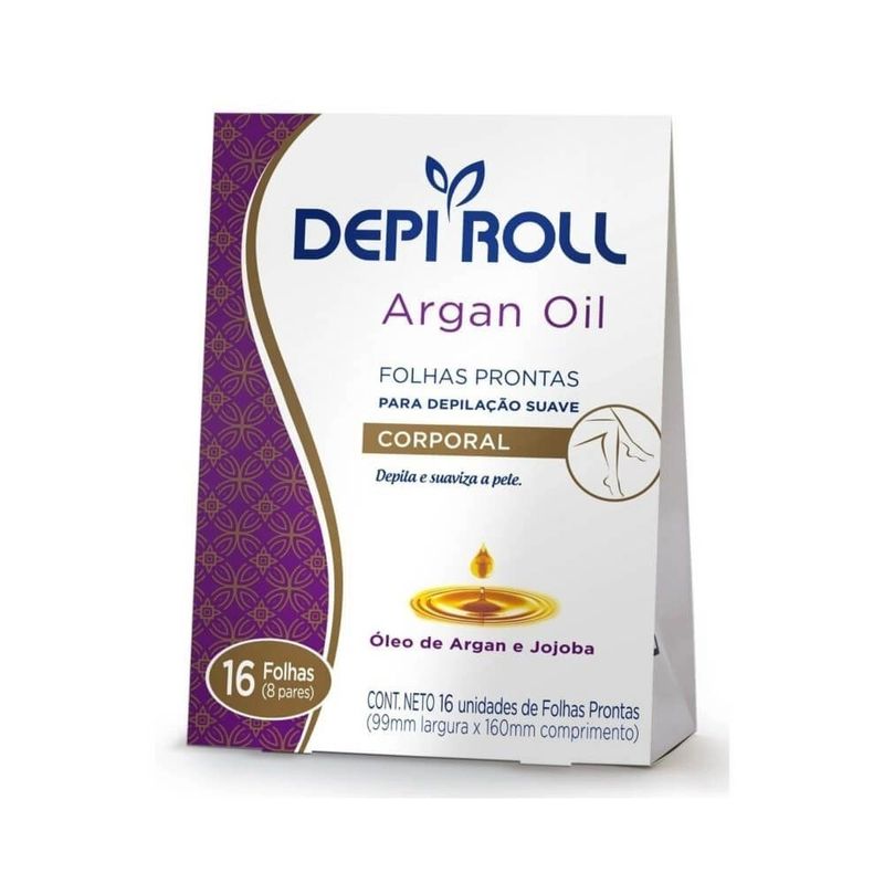 -folhas-prontas-para-depilacao-corporal-depiroll-oleo-de-argan-16-unidades