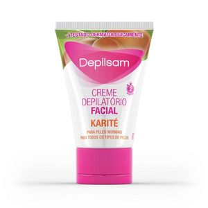Creme Depilatório Facial Depilsam Karité 50g