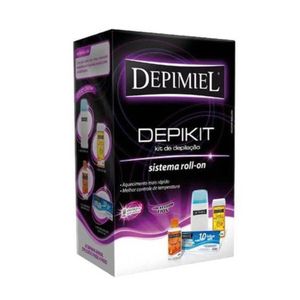 Kit Depilação Depimiel Sistema Roll-On Bivolt