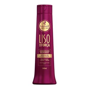Condicionador Disciplinante Haskell  Liso Com Força 300ml