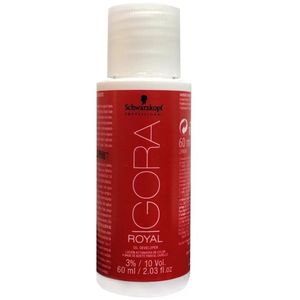 Água Oxigenada Schwarzkopf Igora Royal 3% 10 Volumes 60ml