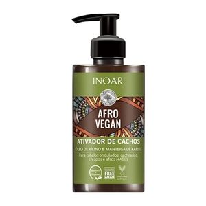 Ativador Capilar Cachos Inoar Afro Vegan 300ml