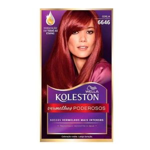 Coloração Creme Wella Koleston 6646 Cereja