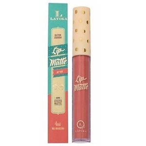 Batom Líquido Matte Latika Lip Rosa Nº5 4ml