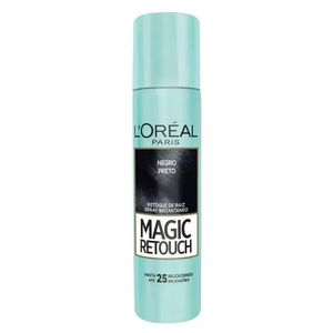 Corretivo Capilar de Raiz L'Oréal Paris Magic Retouch Preto 75ml