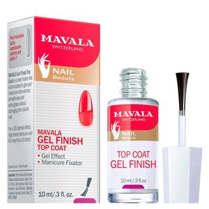 Gel Finalizador de Efeito Esmalte Mavala Nail Beauty Gel Finish Top Coat 10ml