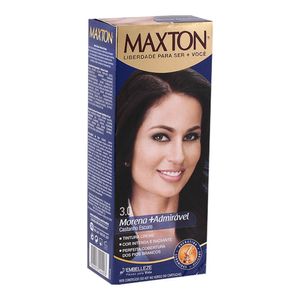 Tinta de Cabelo Maxton Kit Econômico 3.0 Castanho Escuro