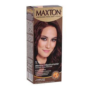 Tinta de Cabelo Maxton Kit Econômico 5.74 Chocolate Intenso Acobreado