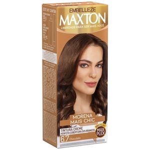 Tinta de Cabelo Maxton Kit Econômico 6.7 Chocolate