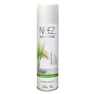 Shampoo à Seco Neez Limpeza Sem Enxágue Cabelos Oleosos 250ml