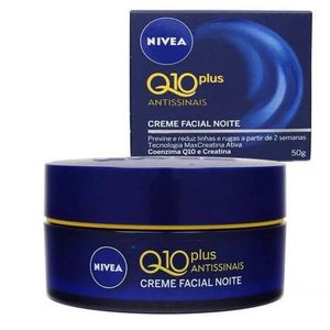 Creme Facial Nivea Noite Antissinais Q10 Power 50g