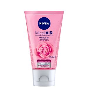 Sabonete em Gel Facial Nivea Micelar Água de Rosas 150ml