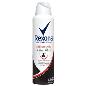 Desodorante Feminino Rexona Antibacterial + Invisible Antitranspirante Aerosol 150ml / 90g