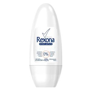 Desodorante Rexona Roll On Feminino Sem Perfume 50ml