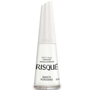 Esmalte Cremoso Risqué Bianco Puríssimo 8ml