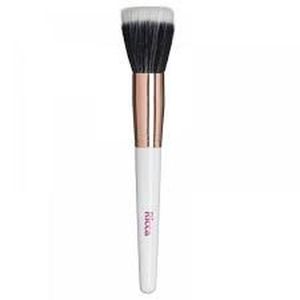 Pincel Para Bases Líquidas Ricca Rose Gold Duo Fiber 1946