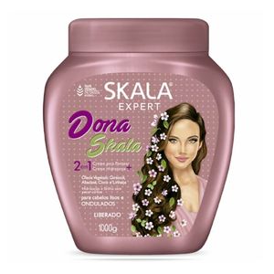 Creme Para Tratamento Capilar Skala Dona Skala 2em1 Cabelos Lisos e Ondulados 1Kg