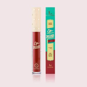 Batom Líquido Matte Latika Lip Vermelho Nº22 4ml