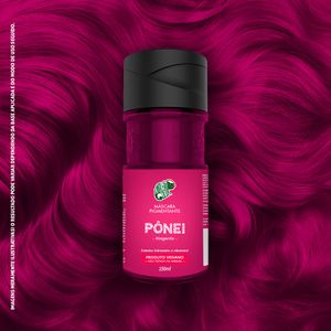 Máscara Capilar Kamaleão Colorido Pônei Magenta 150ml