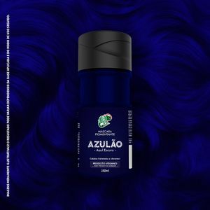 Máscara Capilar Kamaleão Colorido Azulão Azul Escuro 150ml