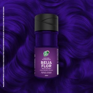 Máscara Capilar Kamaleão Colorido Beija Flor Roxo Azulado 150ml
