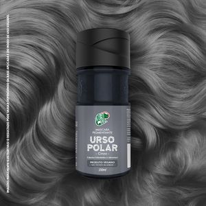 Máscara Capilar Kamaleão Colorido Urso Polar Cinza 150ml