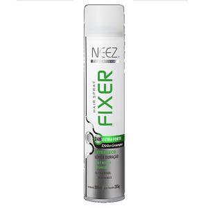 Fixador Capilar Neez Fixer Hair Spray Extra Forte Efeito Grampo 500ml