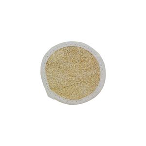 Esponja Bucha de Banho Orgânica Vegetal Natural Redonda 1 Unidade