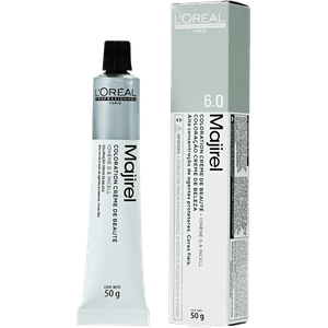 Coloração L'Oréal Professionnel Majirel 6.0 Louro Escuro Natural Profundo 50g
