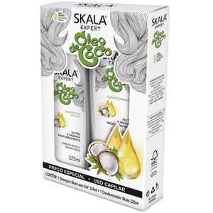 Kit Skala Expert Shampoo + Condicionador Óleo de Coco 325ml