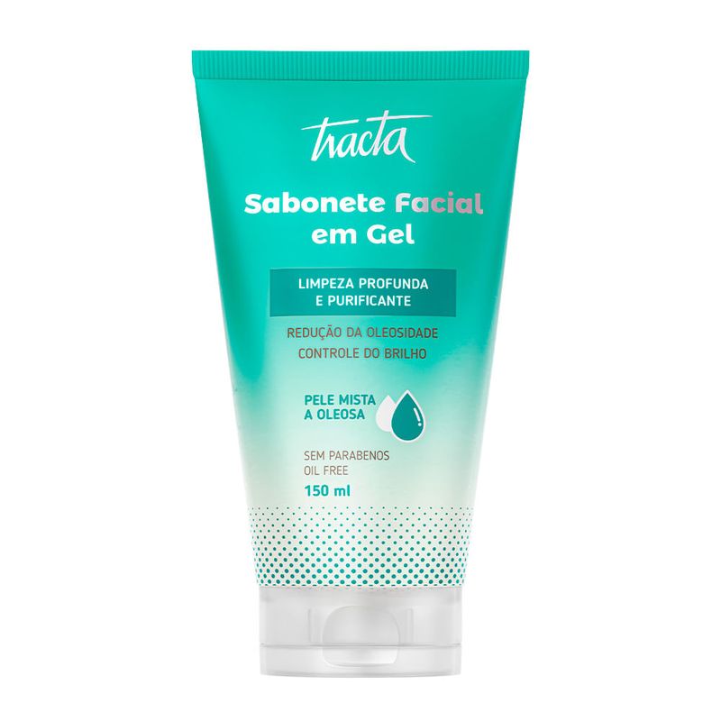 Sabonete-Gel-Facial-Tracta-Pele-Mista-a-Oleosa-150ml