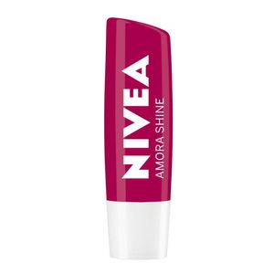 Protetor Labial Nivea Shine Hidratação Profunda Com Cor Amora 4,8g