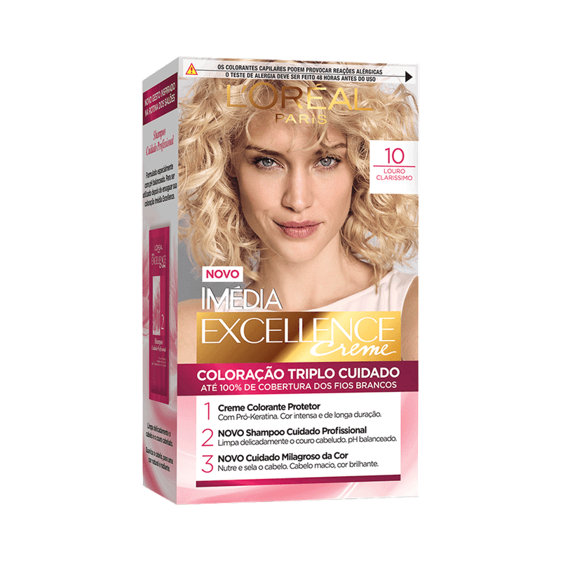 -coloracao-imedia-excellence-l-oreal-paris-creme-10-louro-clarissimo