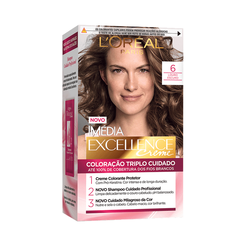 -coloracao-imedia-excellence-l-oreal-paris-creme-6-louro-escuro