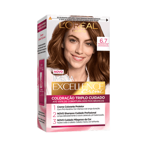 Coloração L'Oréal Imédia Excellence Creme 6.7 Chocolate Puro