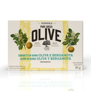 Sabonete em Barra Korres Óleo de Oliva e Bergamota 90g