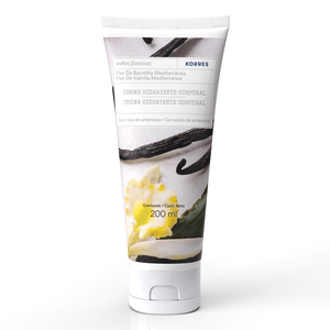 Creme Hidratante Corporal Korres Baunilha Mediterrânea 200ml