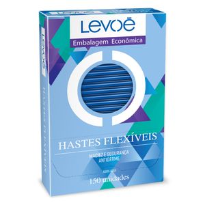 Hastes Flexíveis Levoé 150 Unidades