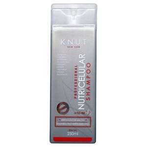 Shampoo Knut Hair Care Fortalecedor e Regenerador de Fios Nutricelular 250ml
