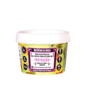 Máscara Nutrição Capilar Lola Cosmetics Be(M)dita Ghee 100g