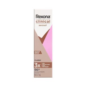 Desodorante Feminino Rexona Clinical Classic Antitranspirante Aerosol 150ml