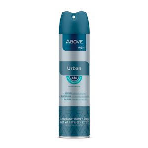 Desodorante Masculino Above Aerossol Antitranspirante Urban 150ml