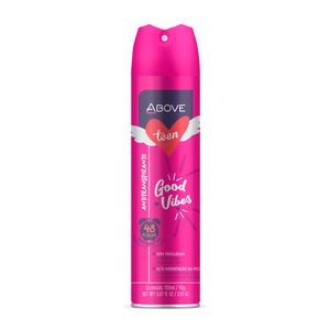 Desodorante Teen Above Aerossol Antitranspirante Good Vibes 150ml