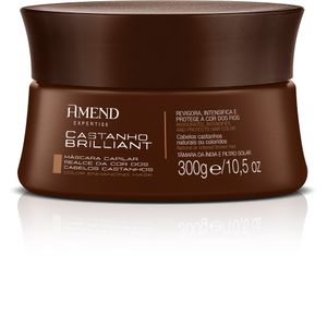 Máscara Capilar Amend Realce da Cor Castanho Brillant 300g