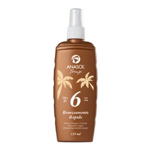 Óleo Corporal Bronzeamento Rápido Anasol Bronze FPS 6 125ml